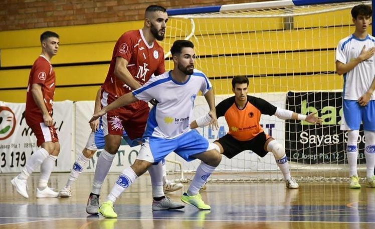 La reestrena d'Álex Llamas amb el Club es va saldar amb derrota | CNS futbol sala