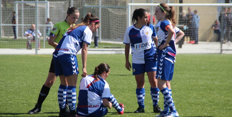 El Sabadell femení a tocar de la permanència