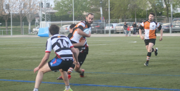 Imatge del partit contra el Banyoles - Garrotxa