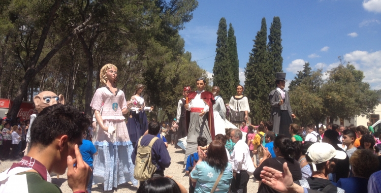 Pla de la Salut durant la Cercavila. Foto: Ràdio Sabadell
