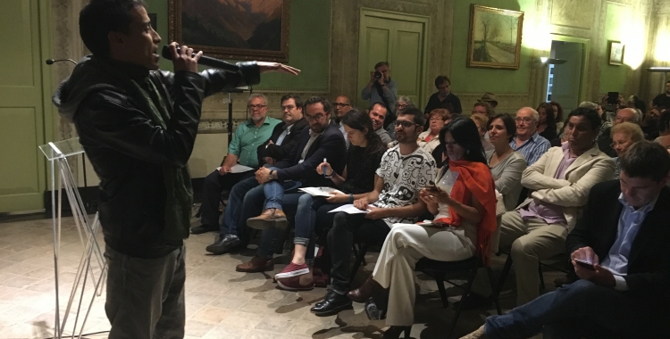 Una les actuacions de l'acte d'aquesta tarda | Mireia Sans