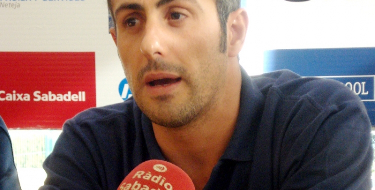 David Palma en una imatge d'arxiu com a capità de l'equip masculí
