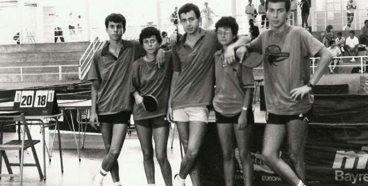 Els germans Weisz en els seus inicis al 1987