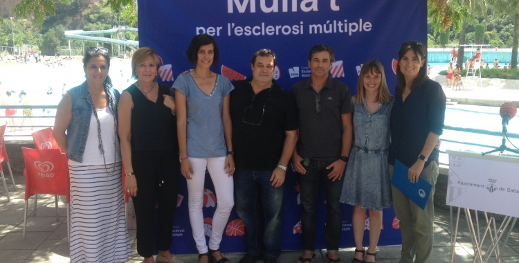 Presentació de la campanya Mulla't a la Bassa. Foto: Ràdio Sabadell