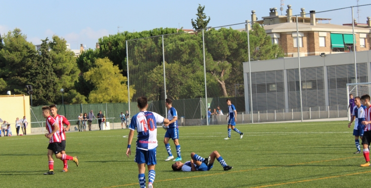 El juvenil del Sabadell no aconsegueix sortir de la zona baixa de la classificació | Adrián Arroyo