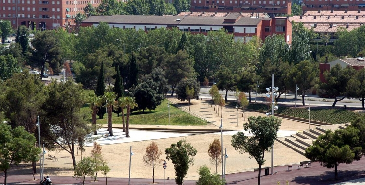 Imatge d'una de les zones urbanitzades del Parc del Nord | Foto: Ajuntament de Sabadell