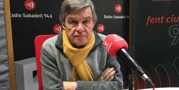 L'economista sabadellenc Joan B. Casas ha passat pels estudis de Ràdio Sabadell. 