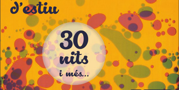 Cartell del Festival 30 nits