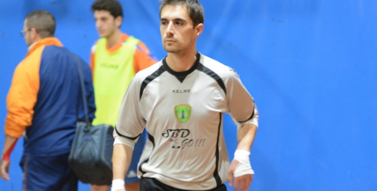 Santi Bertolín en una imatge d'arxiu de la temporada passada