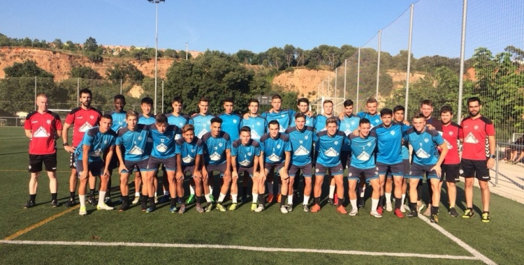 La plantilla del CE Sabadell B 18-19 | Gerard del Cuerpo