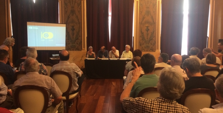 Moment de la presentació del cicle "Sabadell i la gran guerra" | Helena Molist