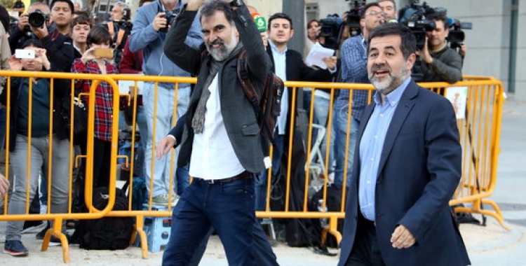 Jordi Cuixar i Jordi Sánchez | Arxiu ANC