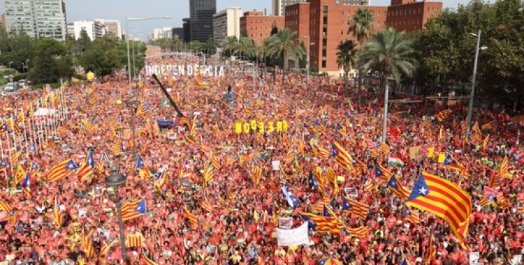 Manifestació de la Diada | Cedida