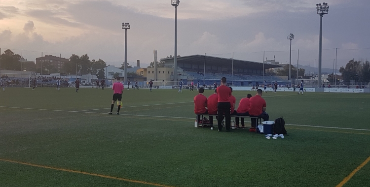 El juvenil del Mercantil no va poder treure un resultat positiu de la seva visita a la Ciutat Esportiva Dani Jarque | @CEMercantil