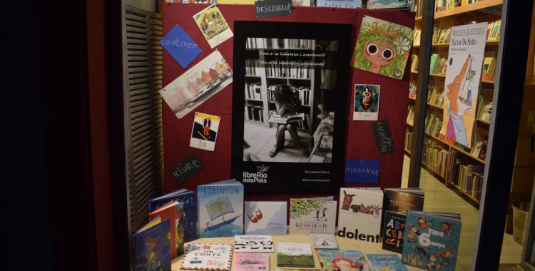 Aparador de la Librerío de la Plata | Cedida