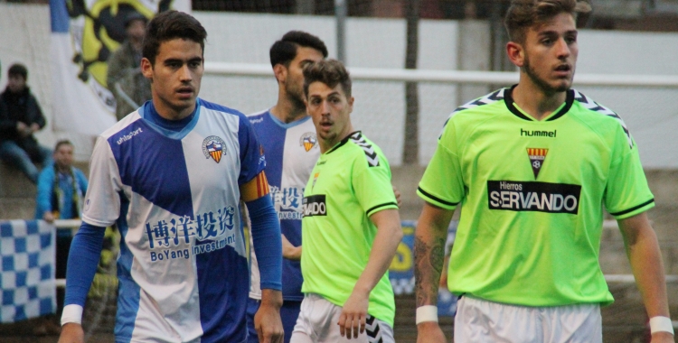 Parera excercint de capità durant la seva etapa al Sabadell B | Jesús Arroyo