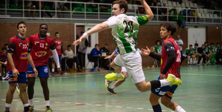 Guillem Correro va fer sis gols en el partit de la primera volta | Èric Altimis - OAR Gràcia