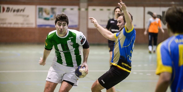 Peiró va marcar el gol de la tranquilitat gracienca. | OAR Gràcia