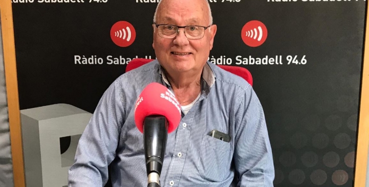 Miquel Borràs és el president de la Unió Ciclista de Sabadell. | Adrián Arroyo