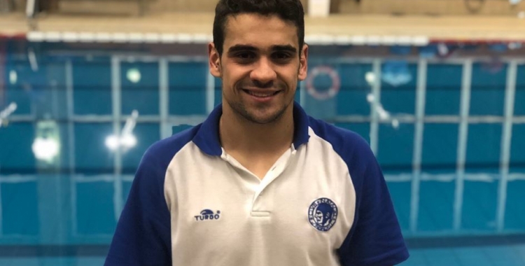 Salguero, campió de la Triple Corona, participa aquest cap de setmana al Campionat d'Espanya de natació adaptada. | @oscarsalguero1