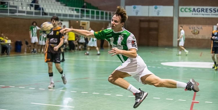 Aniol Picola creu que pot ser l'última opotunitat per al Gràcia de millorar els registres de la temporada passada. | Èric Altimis - OAR Gràcia