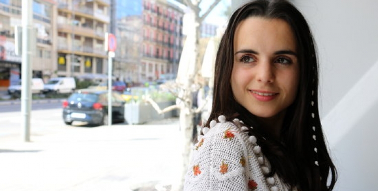 Andrea Motis durant la promoció del disc | ACN