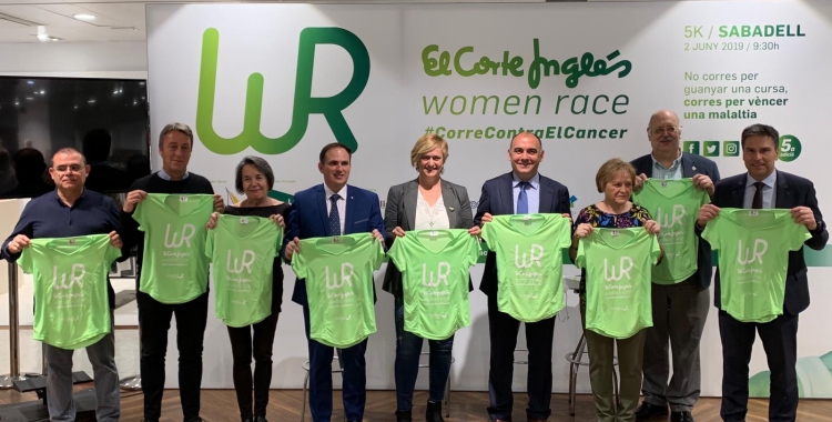 Imatge de la presentació de la 5a edició de la Women Race | Cedida