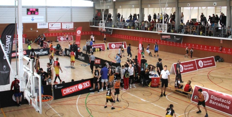 El Pavelló del Sant Nicolau només acollirà la categoria sènior del Circuit 3x3. | FCBQ