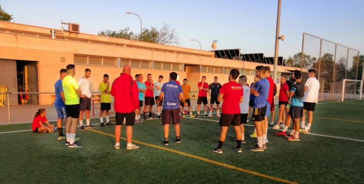 El Tibidabo va iniciar la pretemporada el passat dilluns. | Twitter