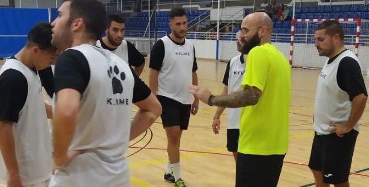 El Grups Arrahona, en un dels últims entrenaments de pretemporada. | Grups Arrahona