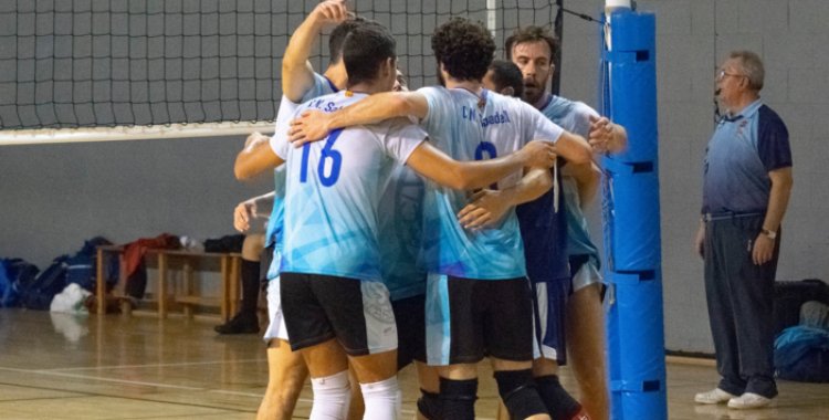 El sènior masculí es veu superat per un dels millors equips de la categoria | CSN Vòlei
