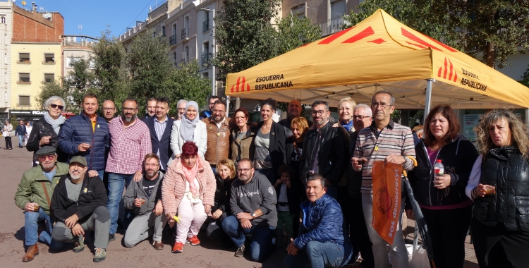 L'equip d'Esquerra Republicana al vermut polític | Helena Molist
