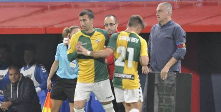 Manu Lanzarote ha substituït Aarón Rey en sis ocasions enguany (i dos al revés) | Críspulo Díaz