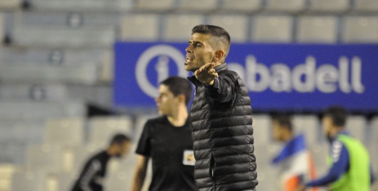 Hidalgo, durant el partit d'ahir | Críspulo Díaz