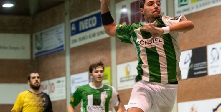 Jordi Sancho va ser el màxim golejador del partit (13) | Èric Altimis - OAR Gràcia