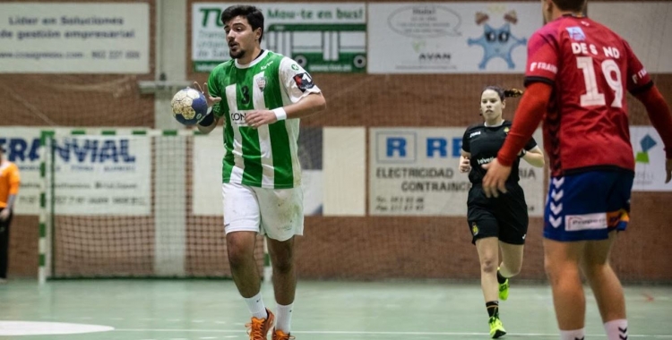 Jordi Sancho, en l'empat de la setmana passada davant el Granollers 'B' | Èric Altimis - OAR Gràcia
