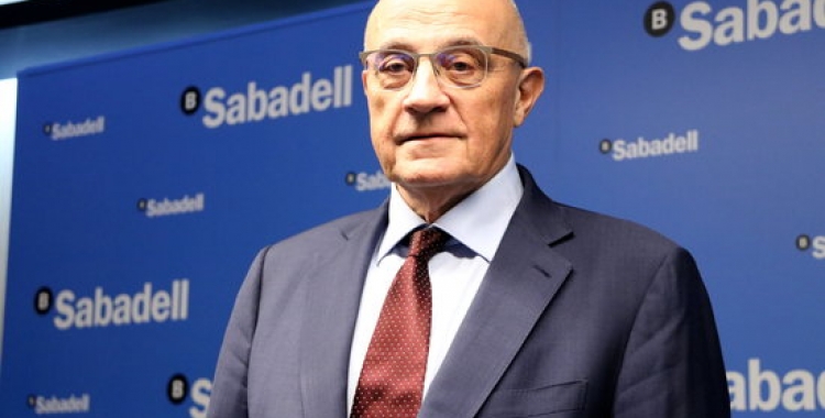 Josep Oliu, president del BS | ACN