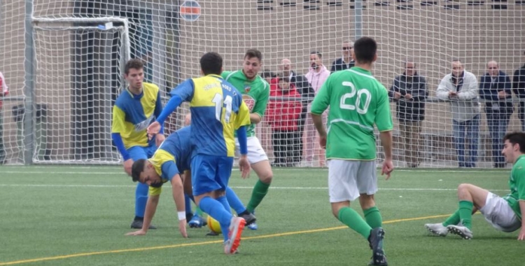 Imatge del partit entre el Sabadell Nord i el Lloret | Sergi Park