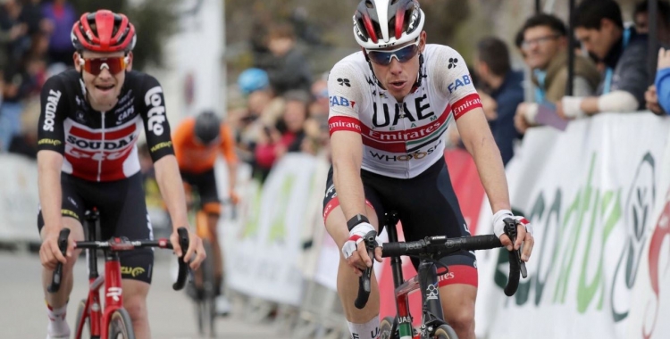 De la Cruz no va poder acabar la seva participació a la Ruta del Sol | BettiniPhoto - UAE Team Emirates