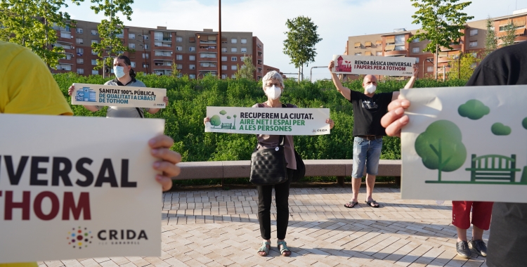 La Crida arrenca la campanya "Triem la vida" per denunciar la crisi, proposar mesures i mobilitzar-se | Àlex M. Verdejo