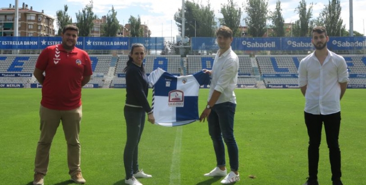 Raposo va ser presentat fa uns dies | CE Sabadell