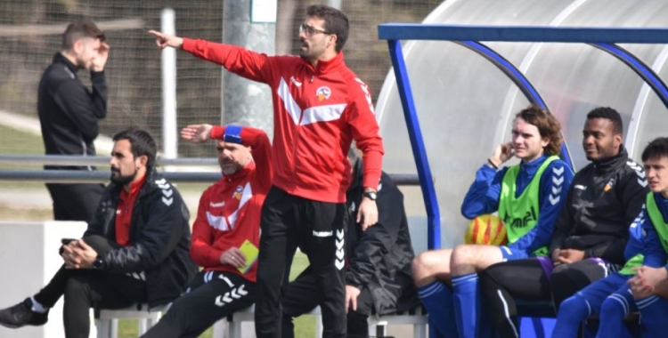 Mosquera es va fer càrrec del Sabadell 'B' el passat desembre en substitució de Nakor Bueno | CE Sabadell