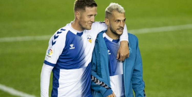 Edgar i Stoichkov, protagonistes en el segon gol del Sabadell aquesta temporada | CE Sabadell