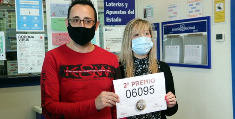 El número 6.095 ha estat el segon premi | ACN