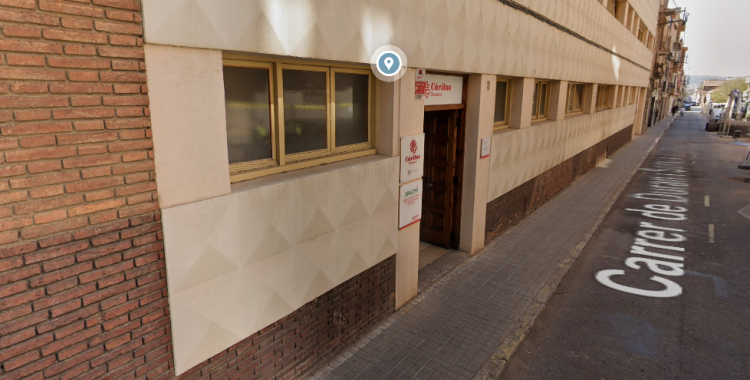 Seu de Càritas al carrer Duran i Sors | Google Maps