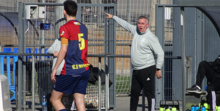 Beltran va dirigir el seu últim partit a casa davant el Girona 'B' | Sergi Park
