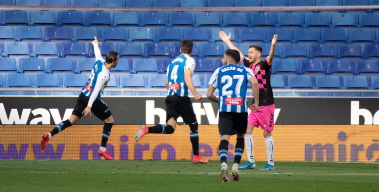 RDT, celebrant l'únic gol del partit | Roger Benet