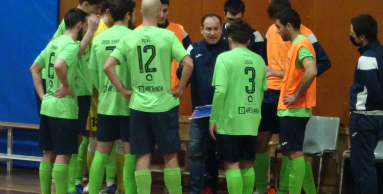 La Pia va aconseguir tot just la tercera victòria de la temporada a casa | Arxiu