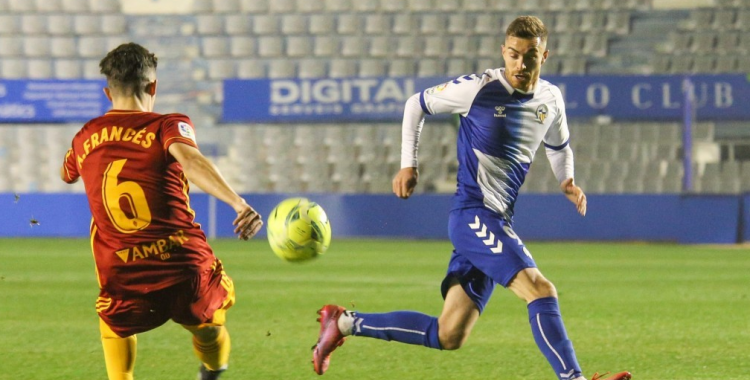 Juan Hernández havia encadenat cinc titularitats des del dia del Zaragoza | CES