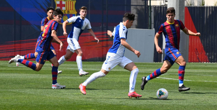 El Sabadell va superar per 0-2 el Barça dissabte passat | FutBaseCES